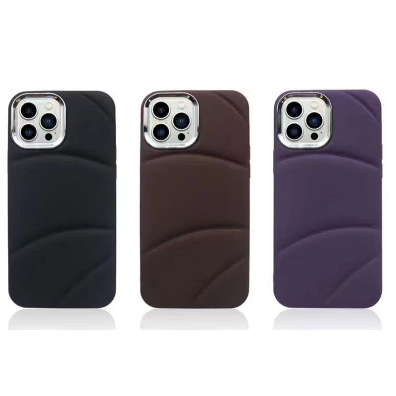 Liquid Oil Injection Silicone Frosted Phone Case
