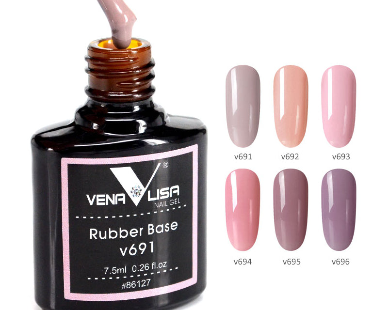 Candy Colors Rubber Base Coat Gel
