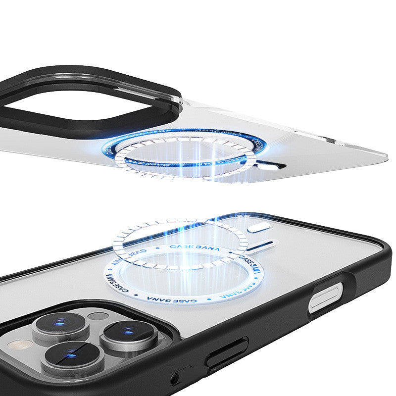 Any Suction Removable Back Cover Transparent Drop Protection