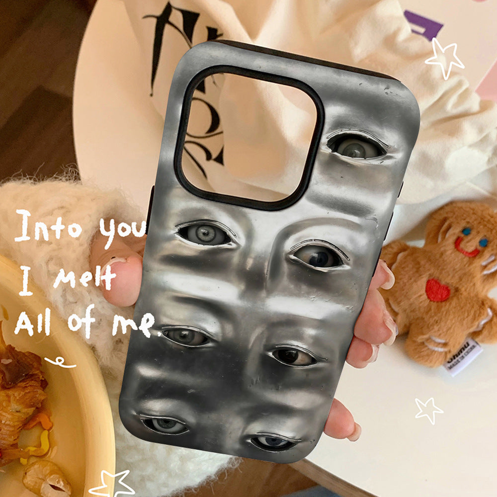Pupil Gaze Phone Case Drop Resistant Protective Cover