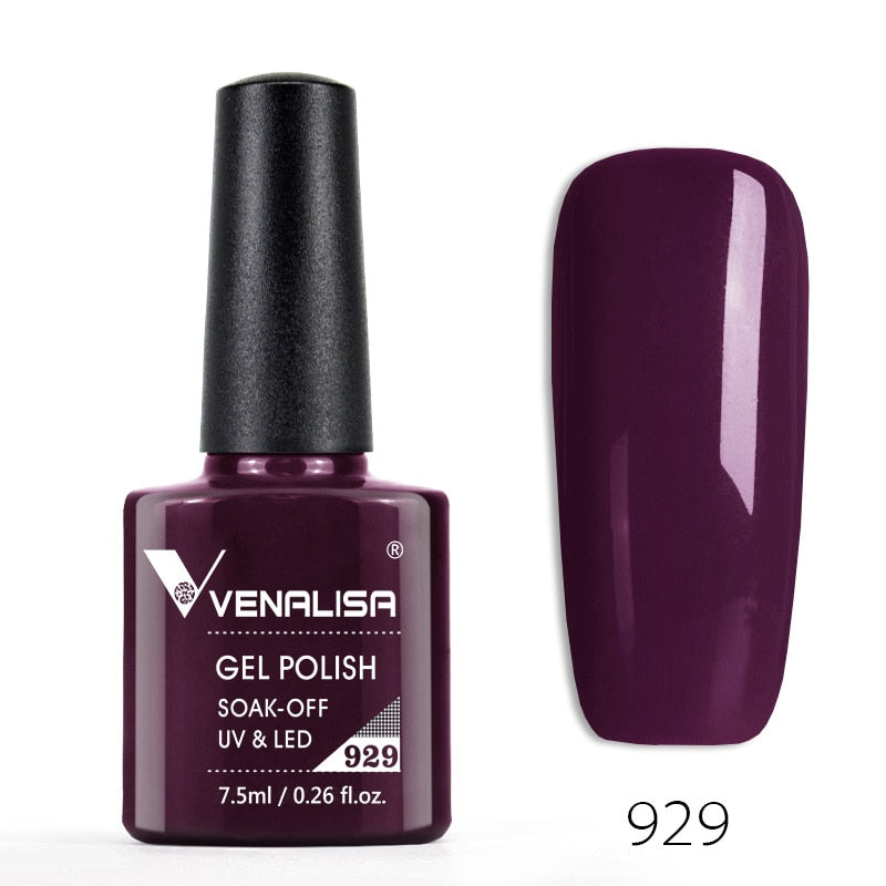 Shiny Solid Color Nail Gel