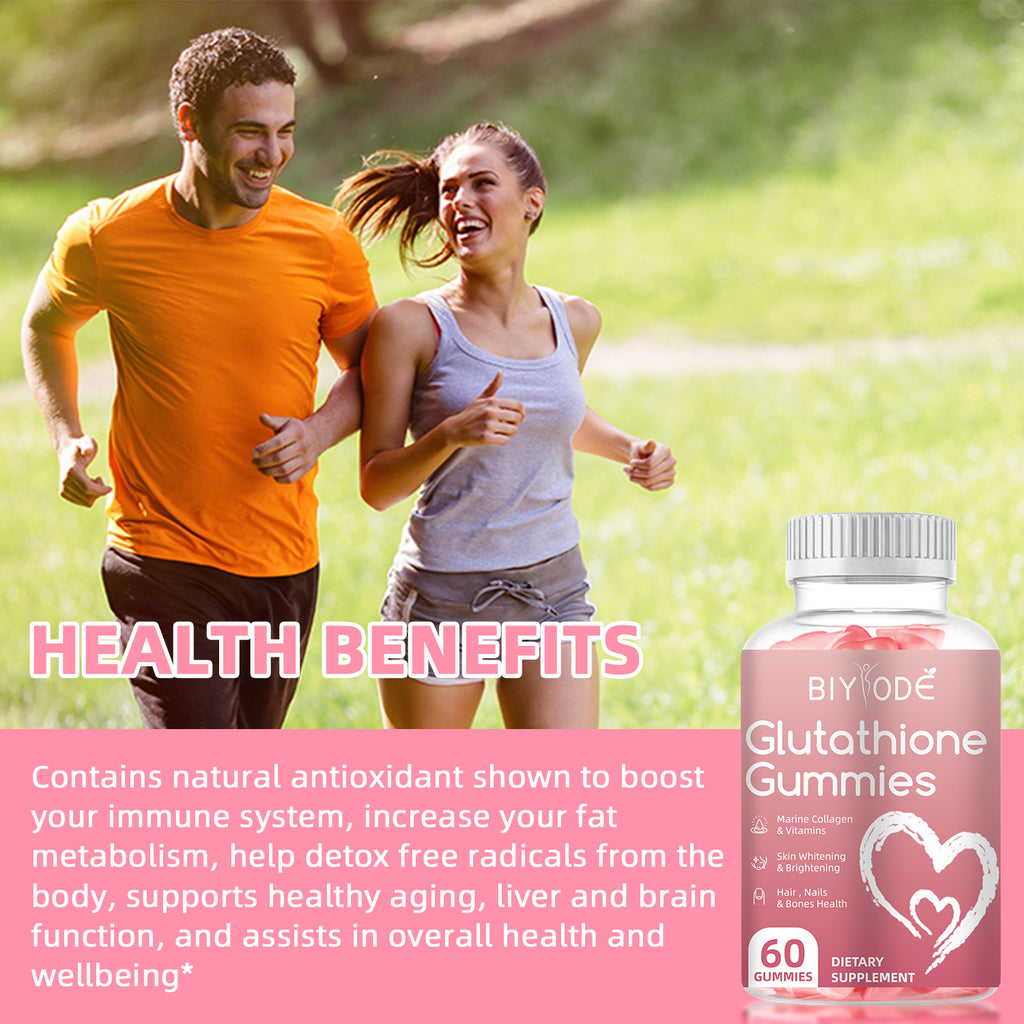 OEM ODM Custom Nature Glow Glutathione Collagen Gummies Private Label Wholesale Supplement