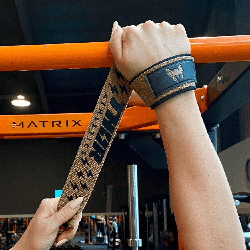 Lifting Straps | Extra Grip | Camel