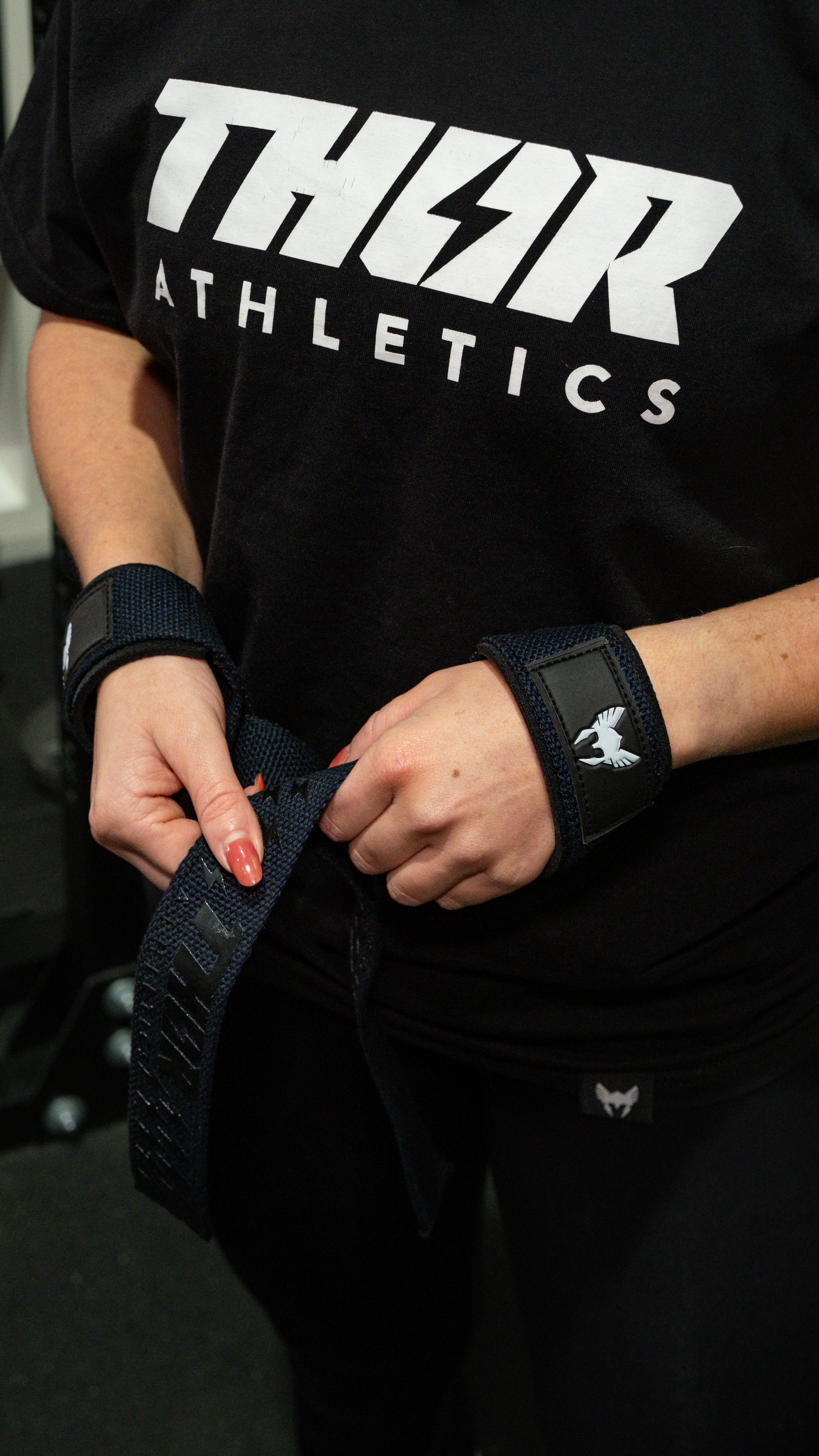 Lifting Straps Extra Grip + Wrist Wraps - Viking Blue