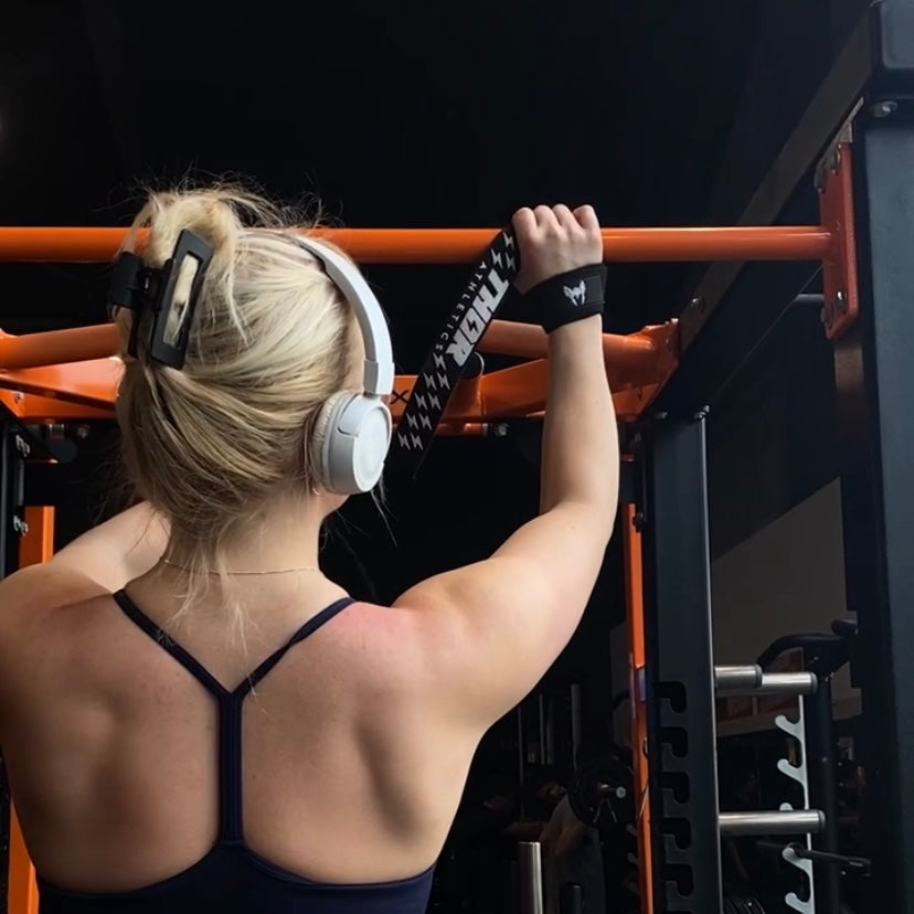 Lifting Straps | Extra Grip | Zwart