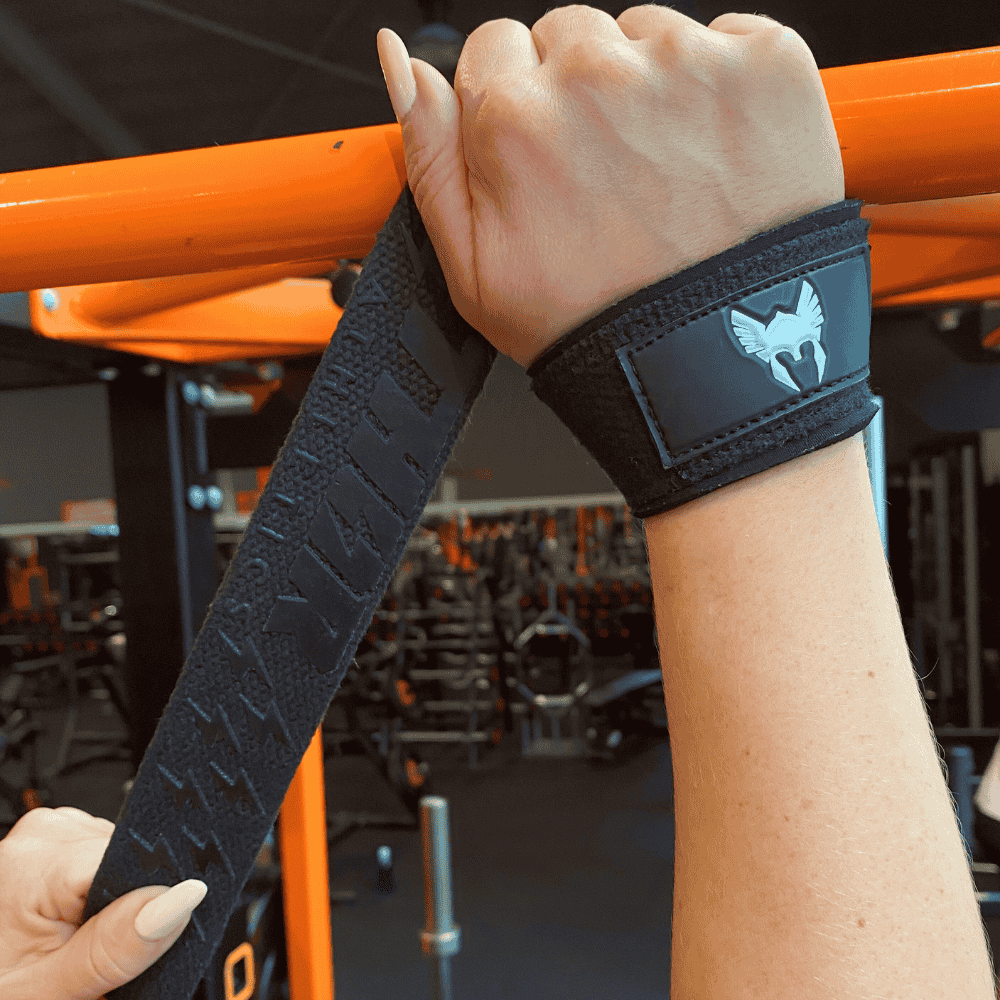 Lifting Straps | Extra Grip | Zwart op Zwart