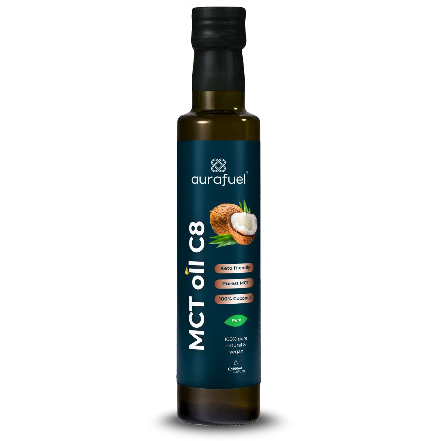 MCT oil C8 natural & pure-0