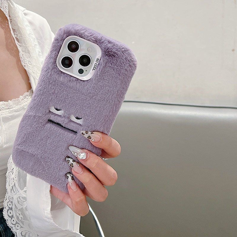 Fluffy Winter And Autumn Thermal Protective Cover