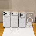 Magnetic Phone Case Protective Cover Transparent Drop-proof Soft Edges