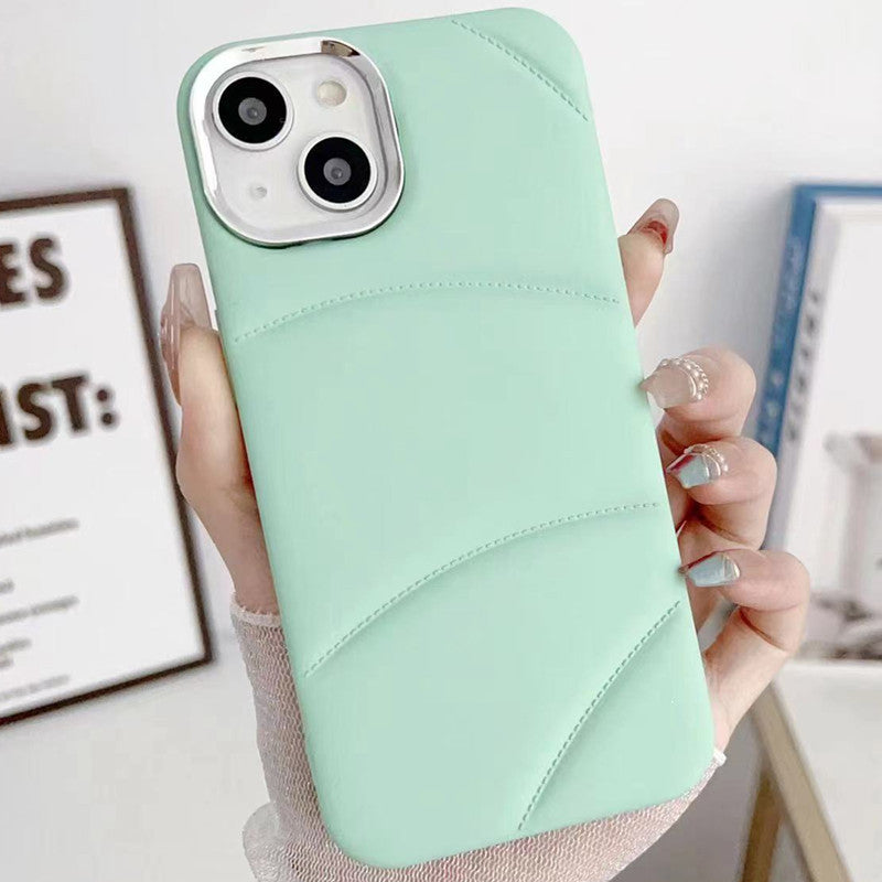 Liquid Oil Injection Silicone Frosted Phone Case