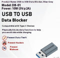 Notebook Phone Data Shielding USB Male To Type-C Female Adapter