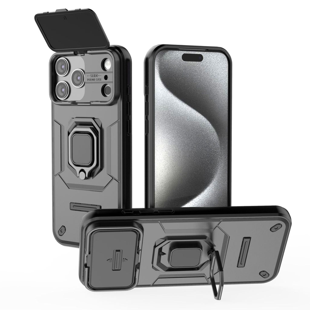 Battle Bear With Kickstand And Ring Holder, Anti-Drop Protective Cover