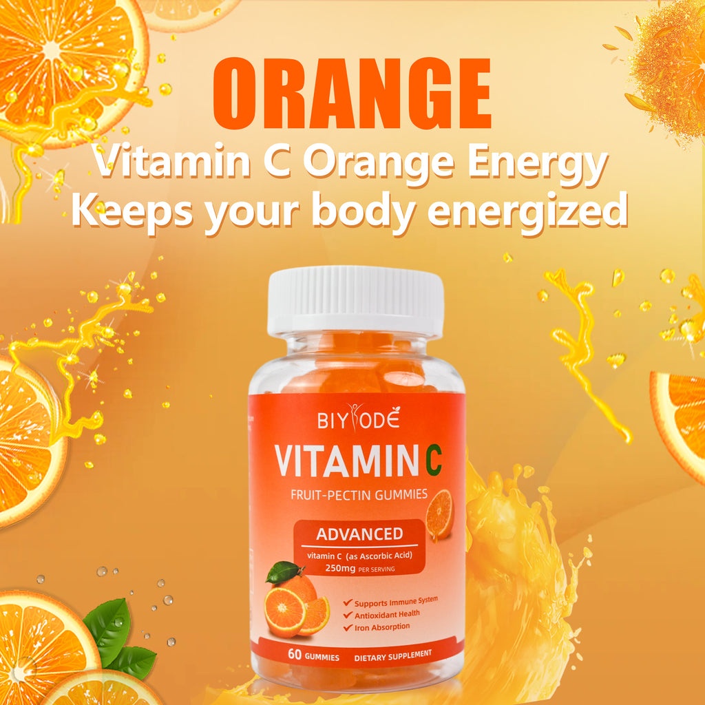 OEM ODM Private Label Vitamin C Gummies Factory Supply Vegan Sugar-Free Antioxidant Supplement GMP Certified Kosher Approved Daily Immune Support Gummies Wholesale
