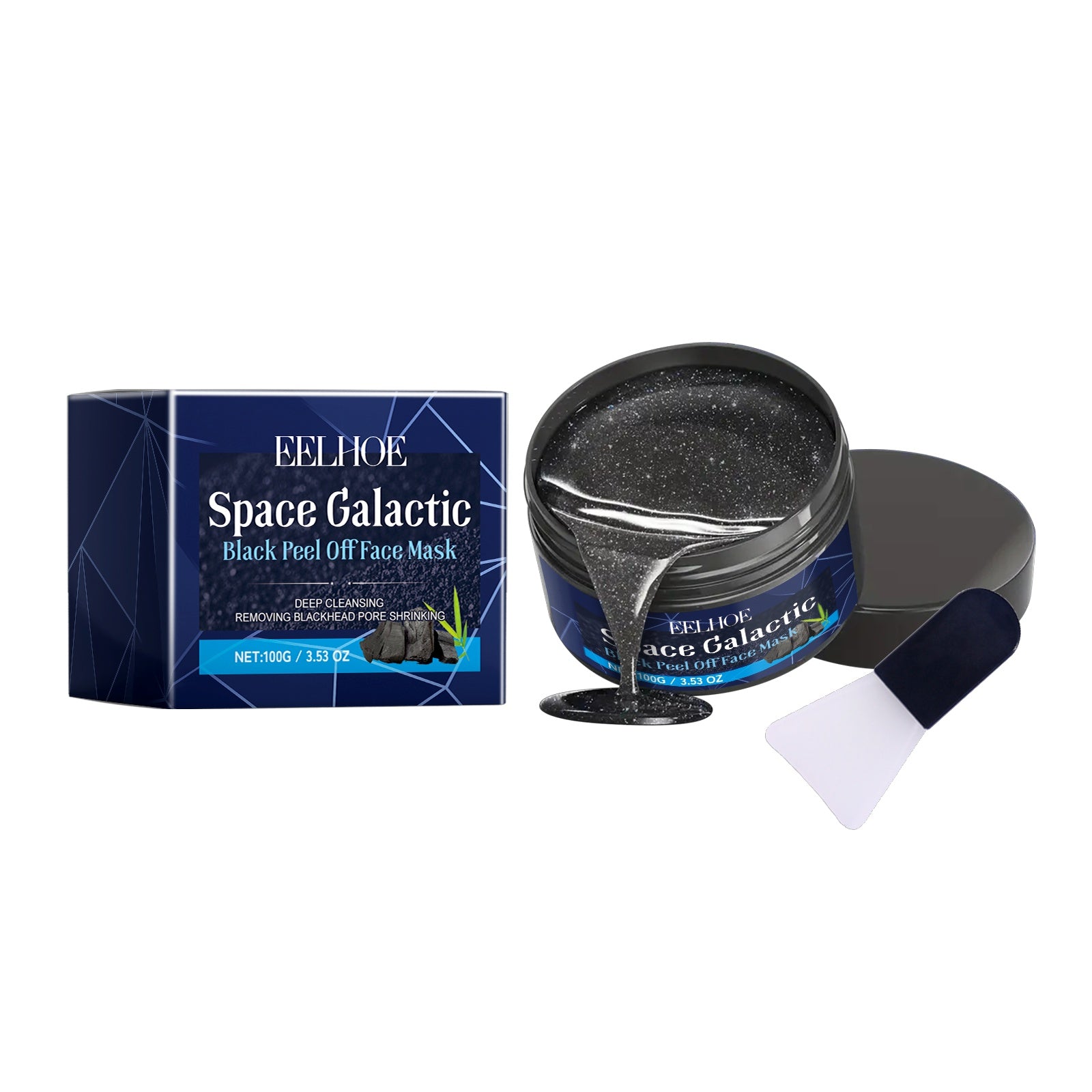 Space Galactic Black Peel Off Face Mask