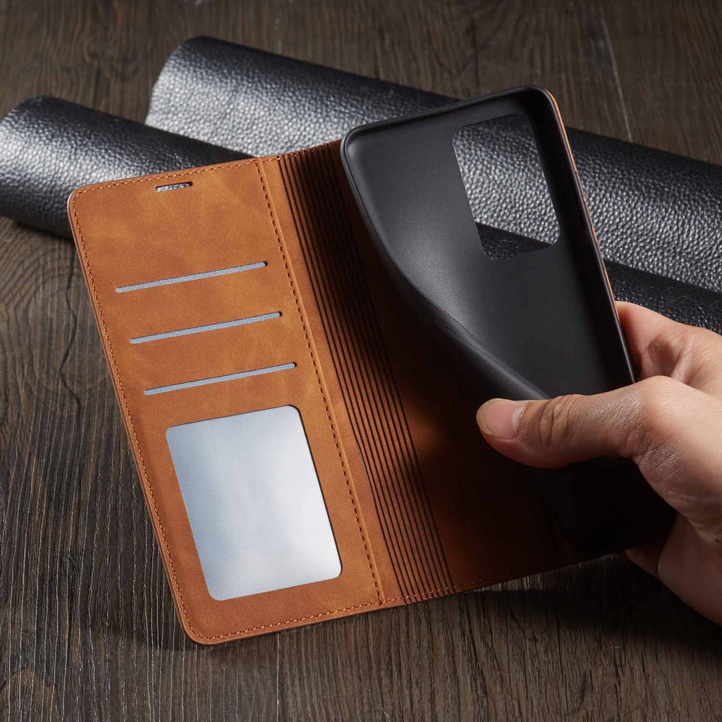 Phone Case Flip Cover Leather