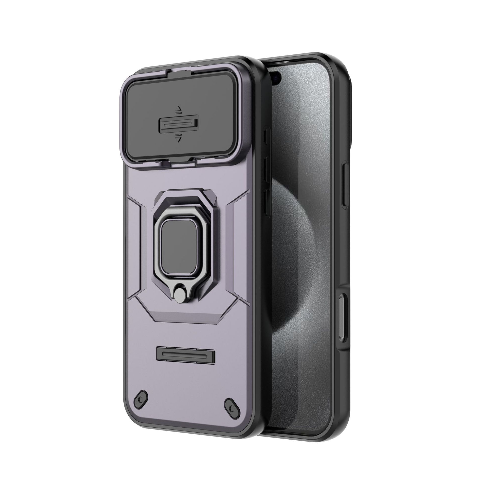 Battle Bear With Kickstand And Ring Holder, Anti-Drop Protective Cover