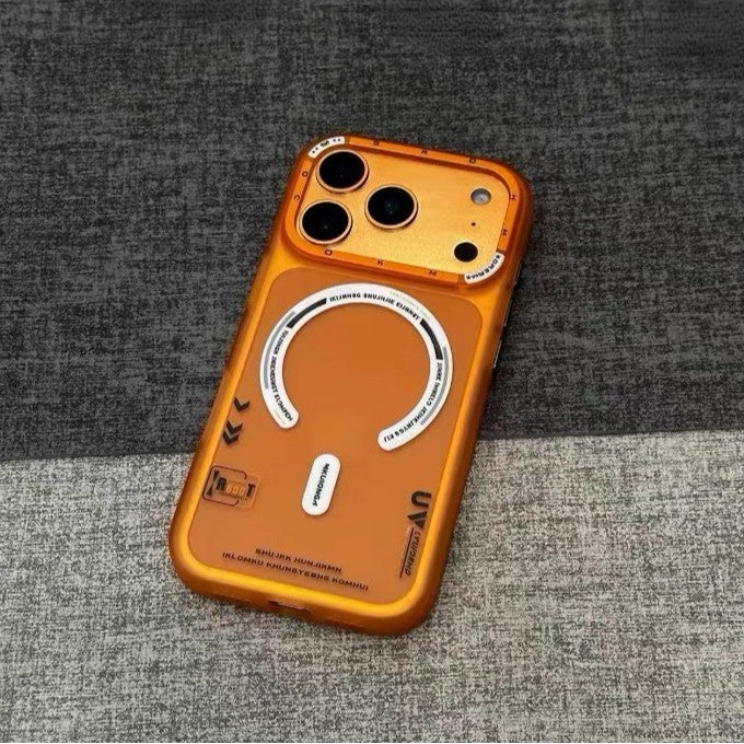 Magnetic Phone Case Frosted Skin Feeling Protective Cover