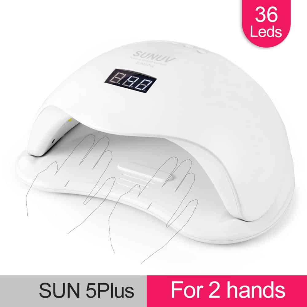 48W Dual UV LED Nail Dryer Lamp