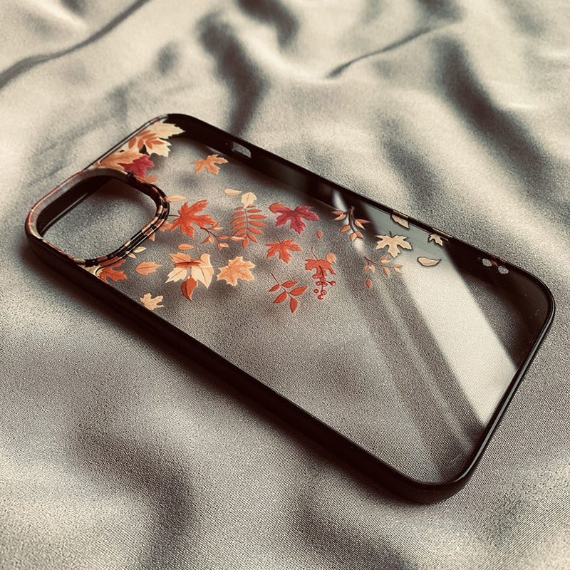 Drop-resistant Protective Cover Creative Autumn Wind And Fallen Leaves Phone Case
