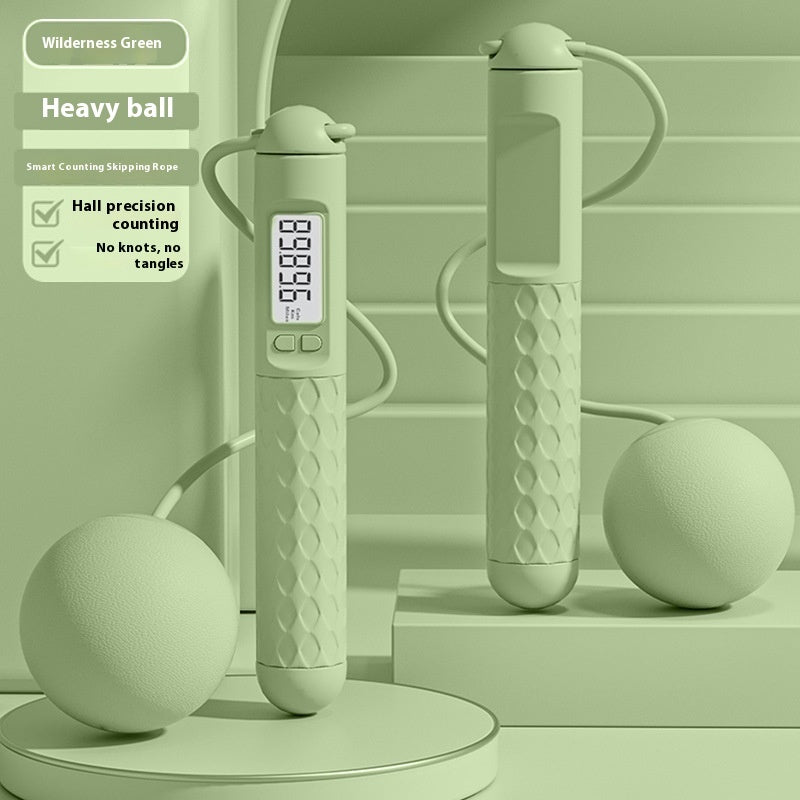 Fitness Fat Reduction Dedicated Count Rope Skipping With Bearings