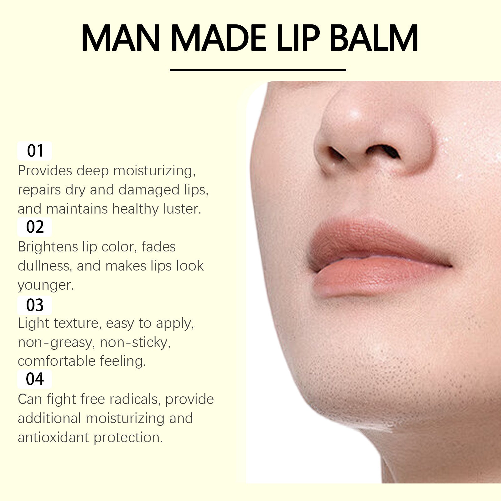 Gentle Moisturizing Lips Lasting Moisturizing Care Lips Care Lip Balm