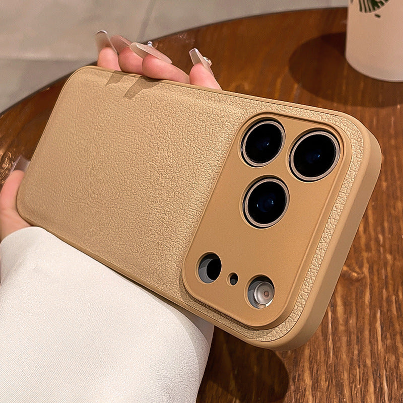 Autumn And Winter Litchi Leather Pattern All-inclusive Drop-resistant Protective Cover