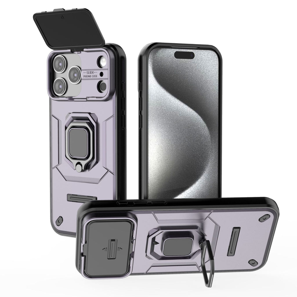 Battle Bear With Kickstand And Ring Holder, Anti-Drop Protective Cover