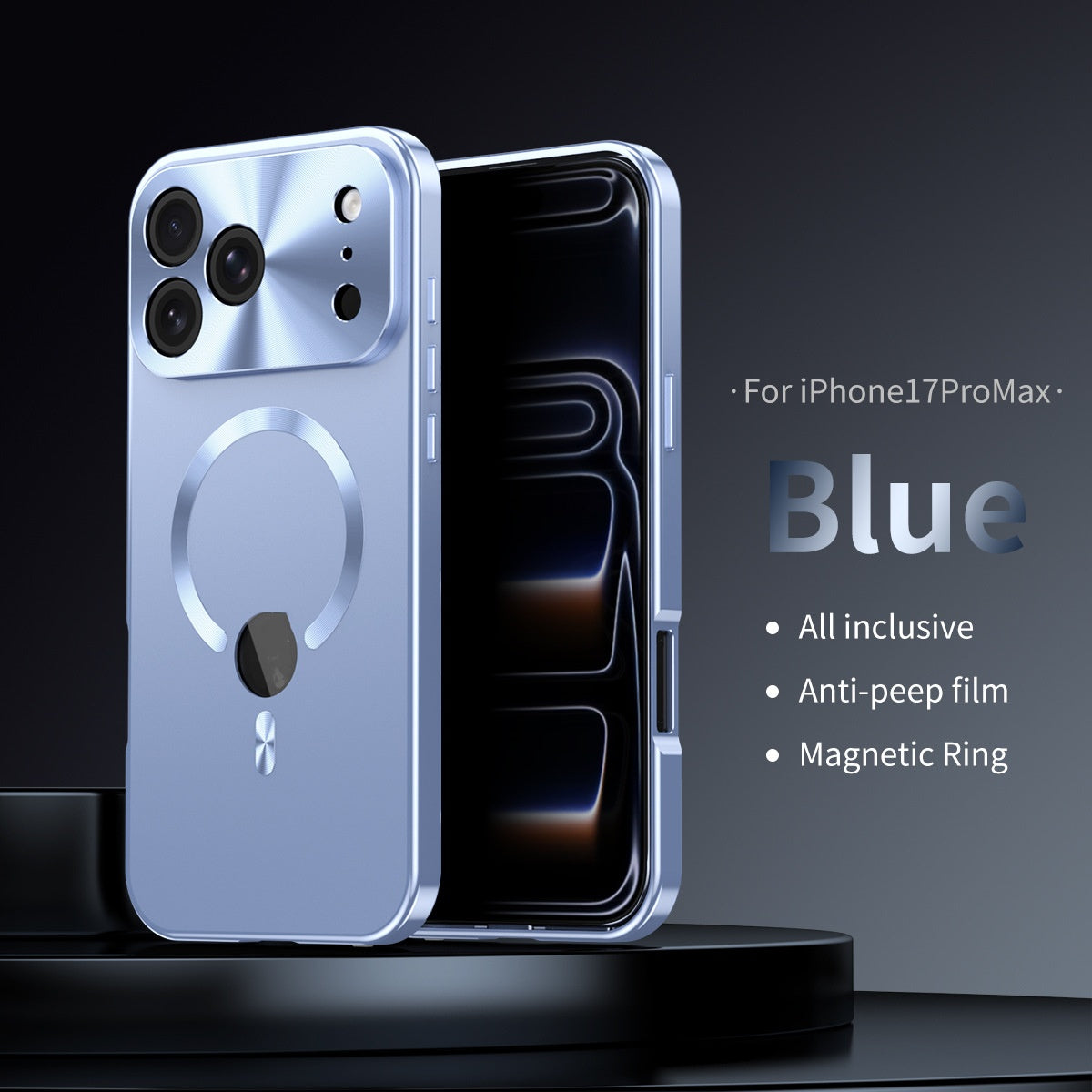 Original Color Without Magnetic Metal Protective Cover