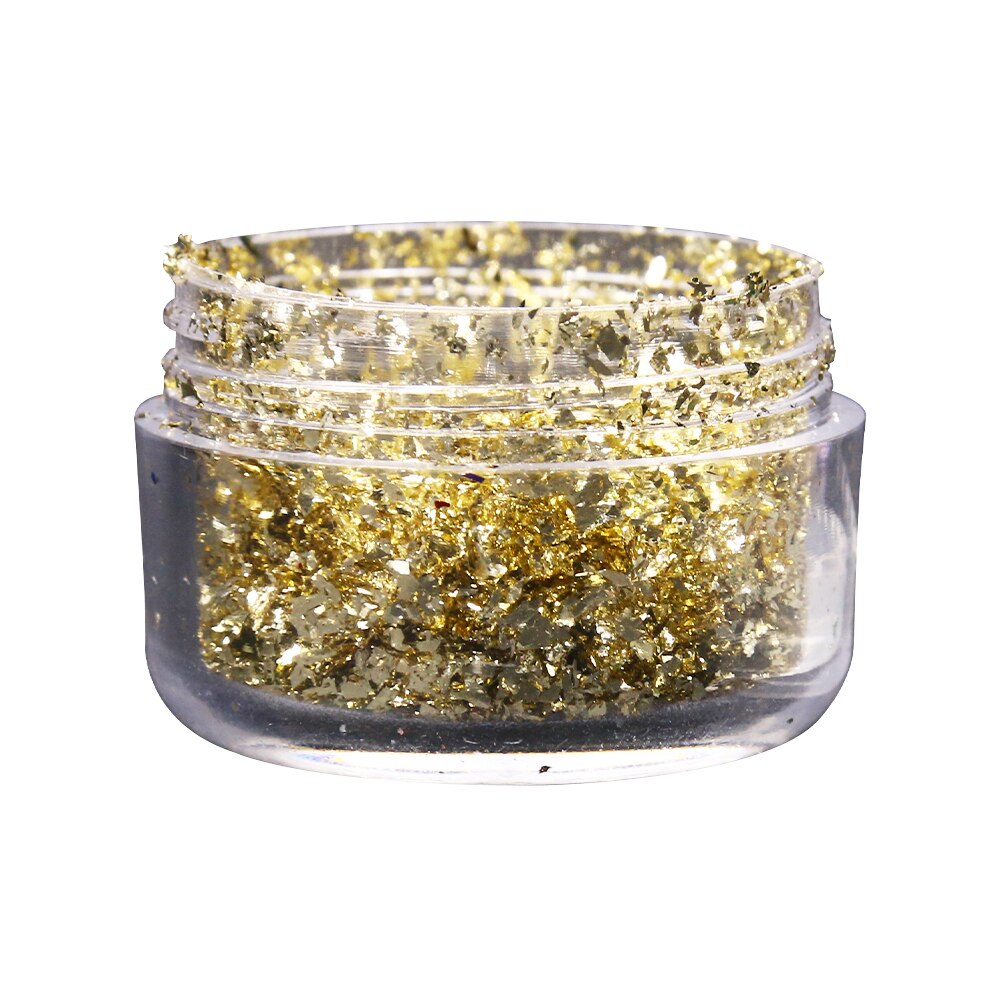 Gold Colored Foil Flakes