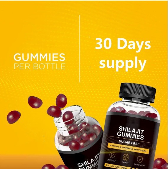 Gummies Mineral Shilajit Organic Shilajit Gummies
