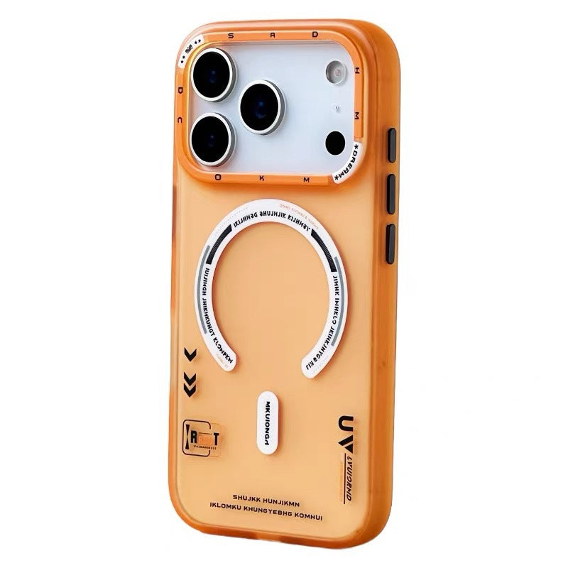 Magnetic Phone Case Frosted Skin Feeling Protective Cover
