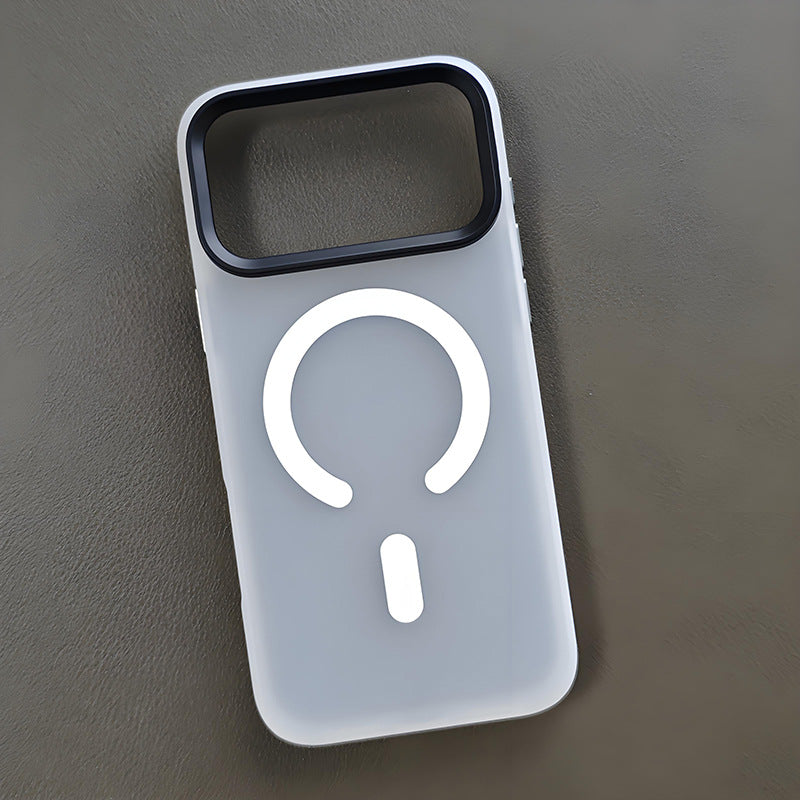 Applicable To 17promax Phone Case New Magnetic Simple Skin Sense Drop-resistant Protective Cover