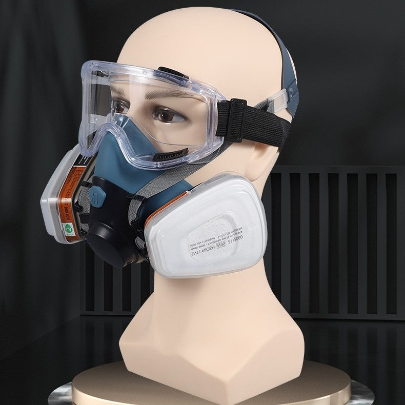 Gas Mask Spray Painting Chemical Coal Mine