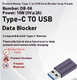 Notebook Phone Data Shielding USB Male To Type-C Female Adapter