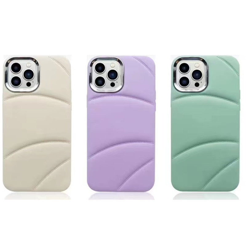 Liquid Oil Injection Silicone Frosted Phone Case