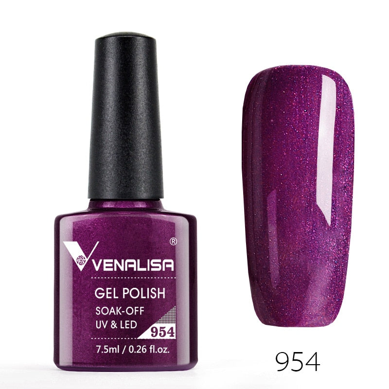 Shiny Solid Color Nail Gel