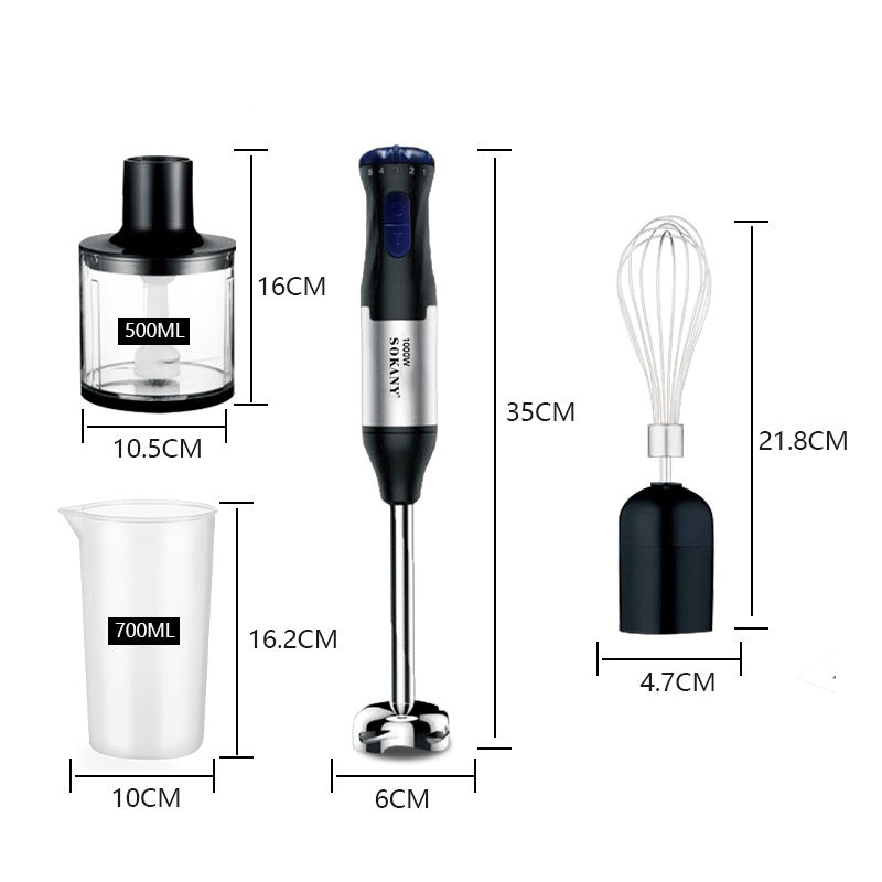 Multifunctional Household Electric Whisk Fruit Supplement Crushing