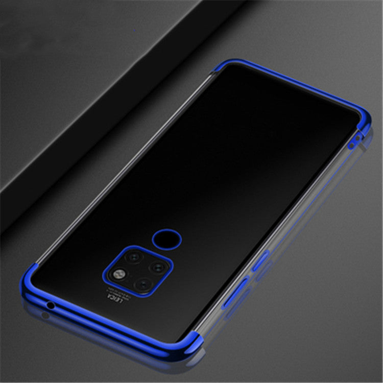 Three Section Tpu Transparent Mobile Phone Case
