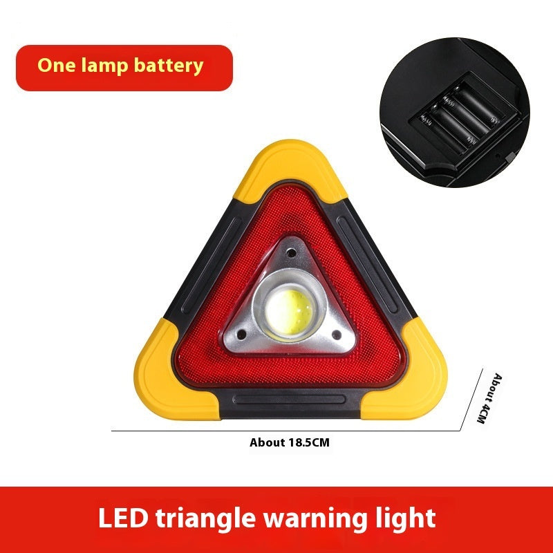 Car Tripod Car Warning Board With LED Lighting Lamp