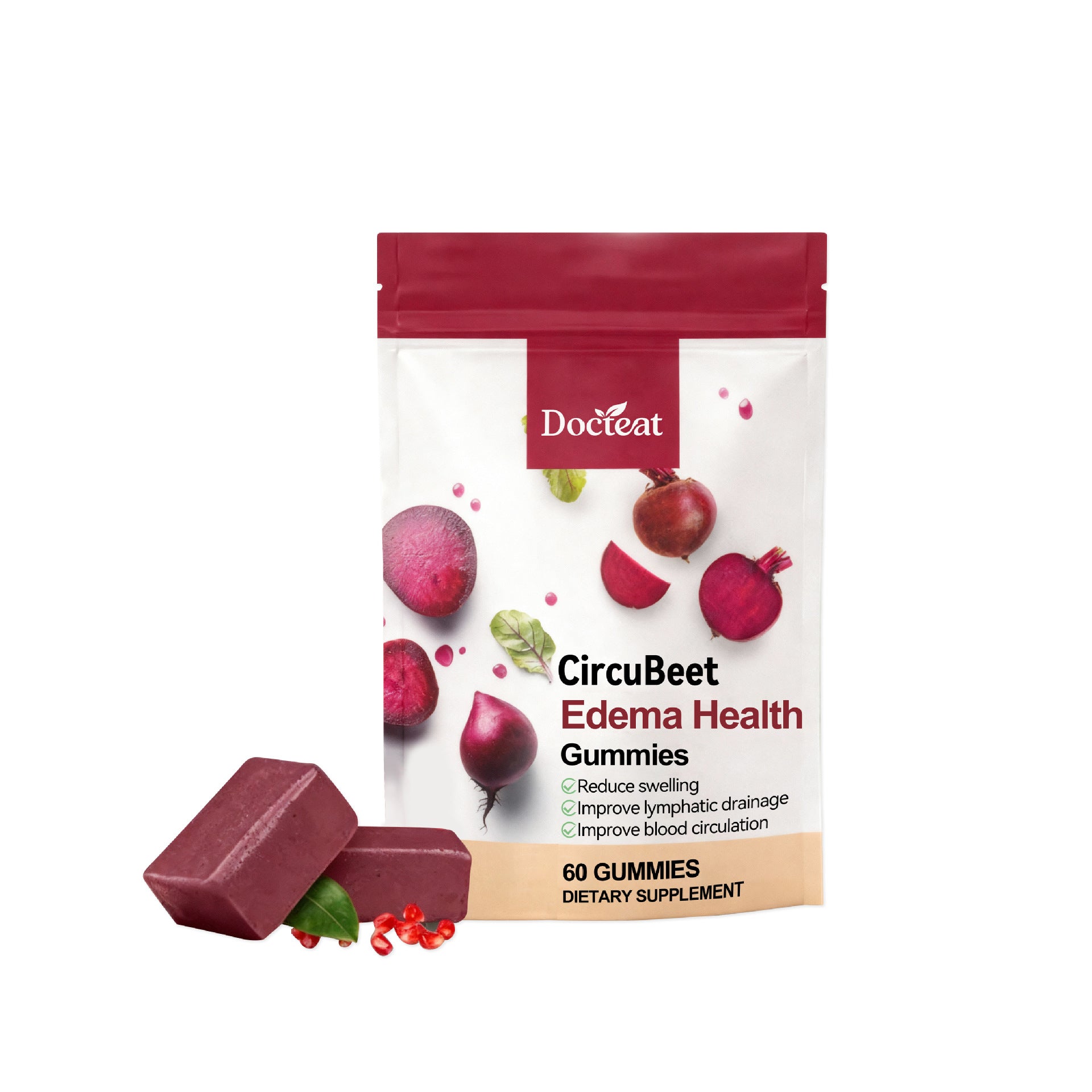 Beet Root Soft Candy