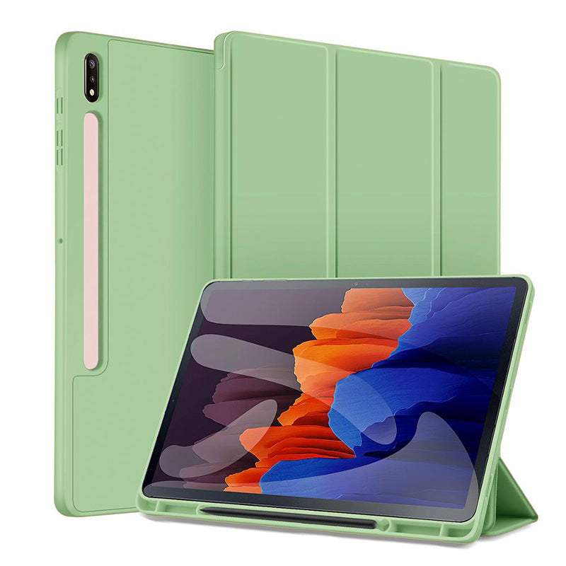 Minimalist Solid Color S8S9 Tablet Case With Pen Slot