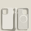 Liquid Silicone Phone Case Magnetic Skin-absorbing Protective Cover