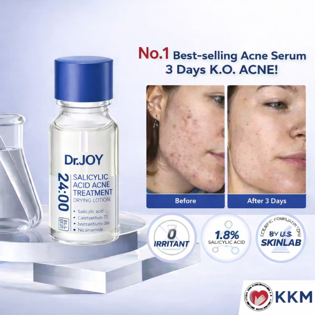 Acne-fighting Serum Containing Salicylic Acid To Control Oil And Combat Acne