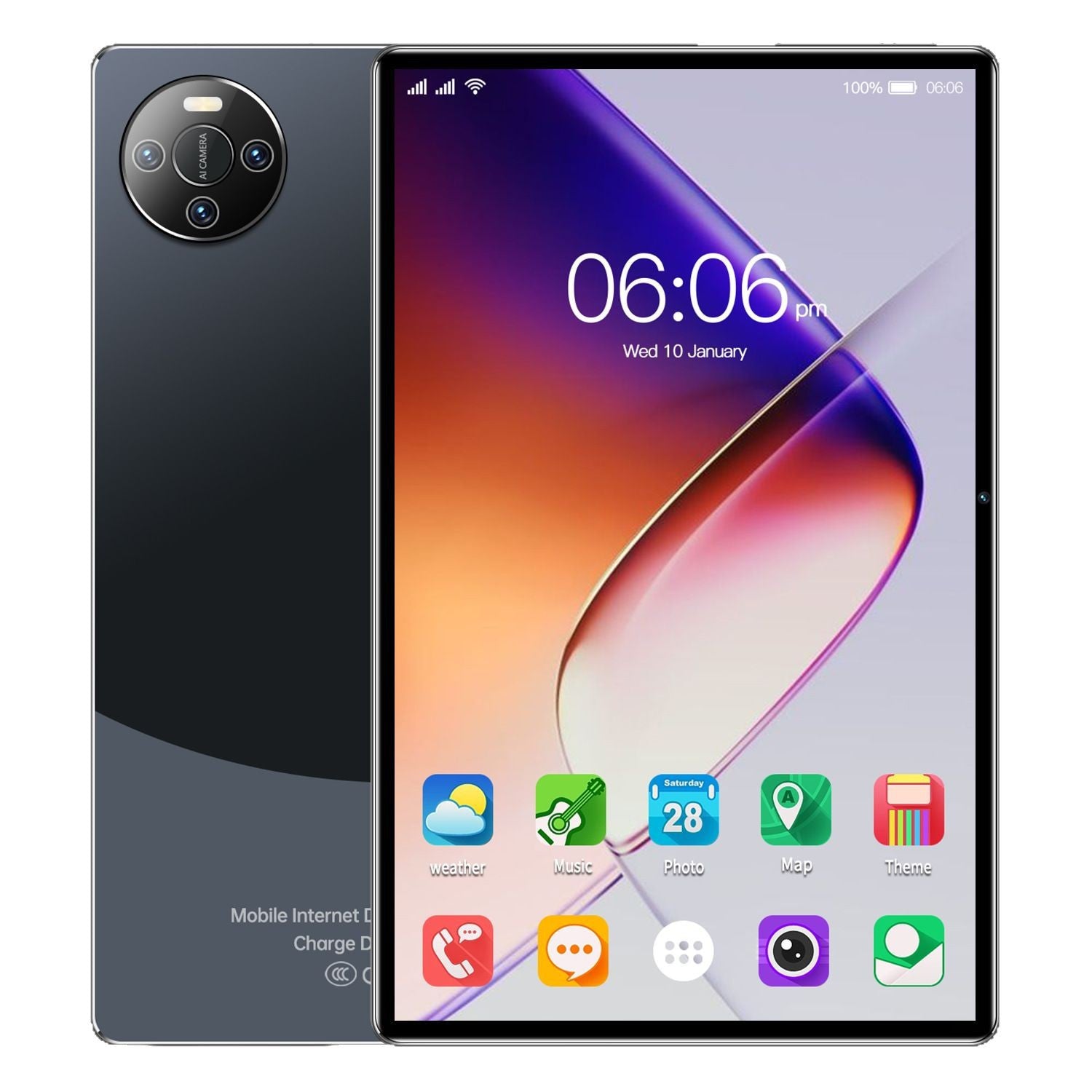 Portable And Minimalist Home Tablet Computer