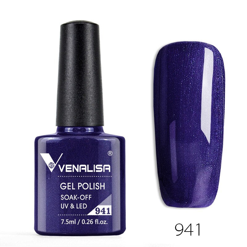 Shiny Solid Color Nail Gel