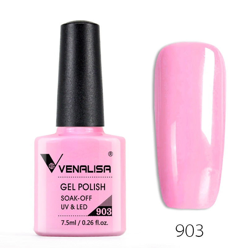 Shiny Solid Color Nail Gel