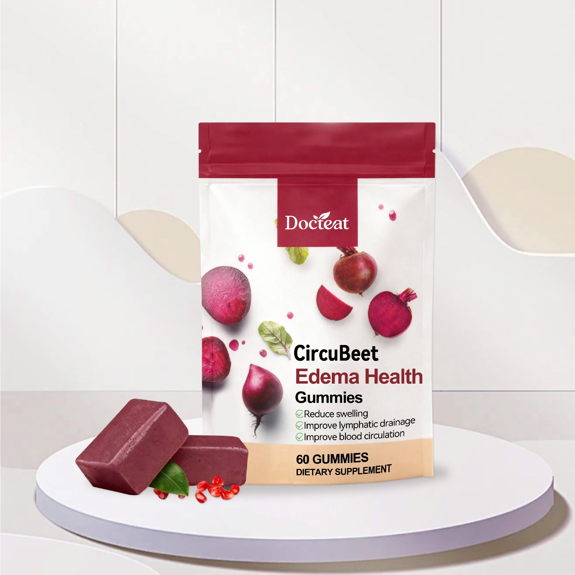 Beet Root Soft Candy