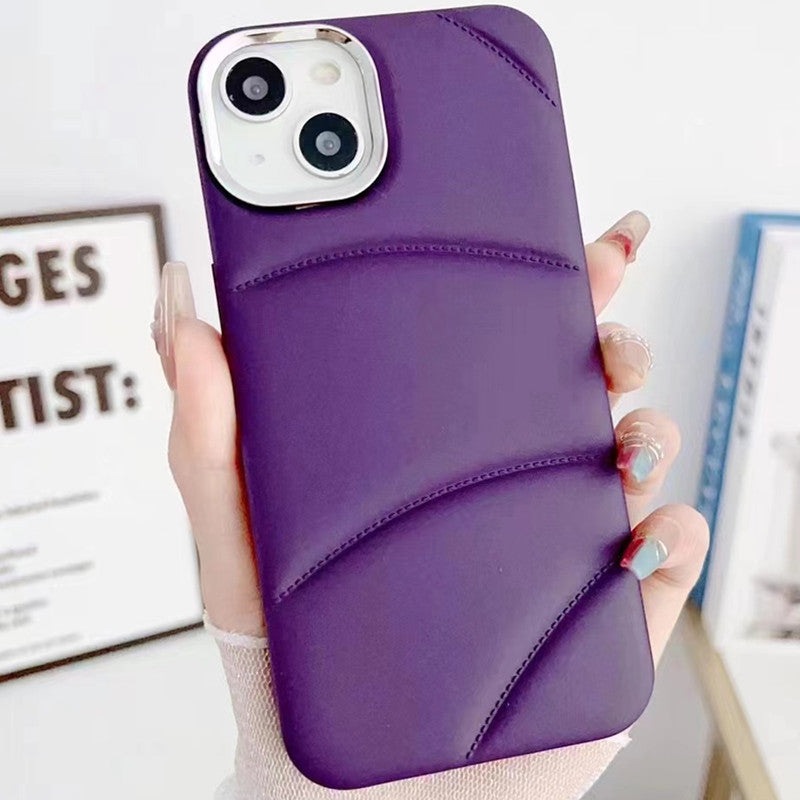 Liquid Oil Injection Silicone Frosted Phone Case