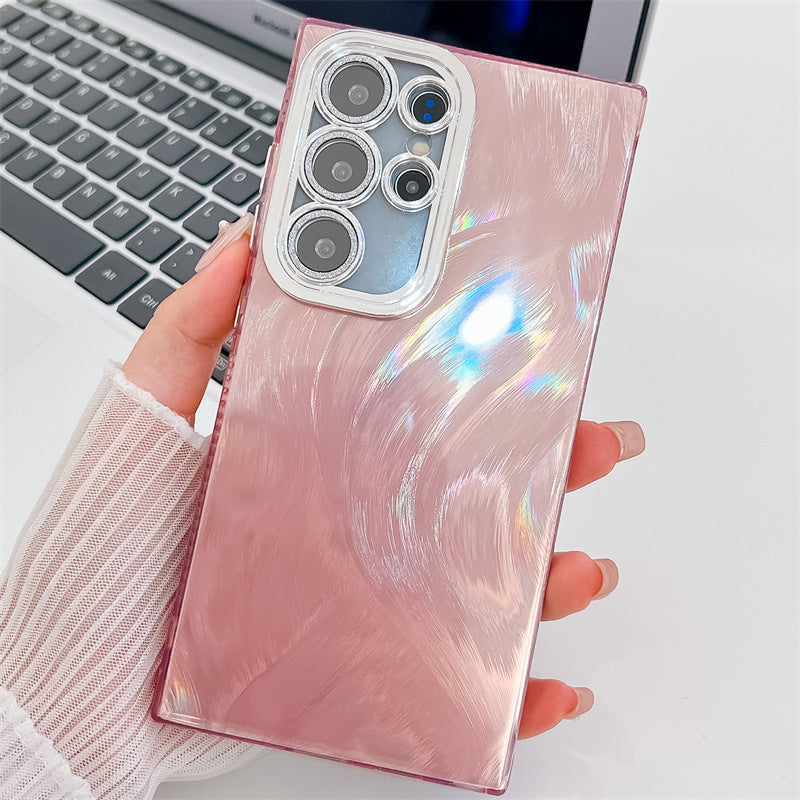 Electroplated Precision-hole IMD Hard Case With Lens Protector For Phones