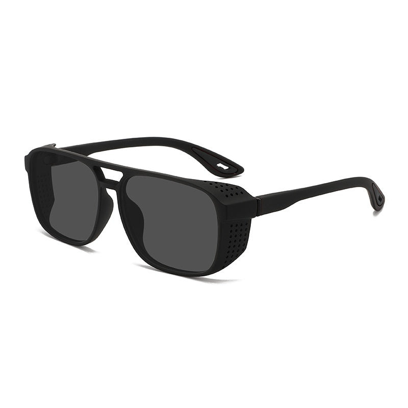 Outdoor Polarized Sunglasses With A Double-beam Side-cutout Design